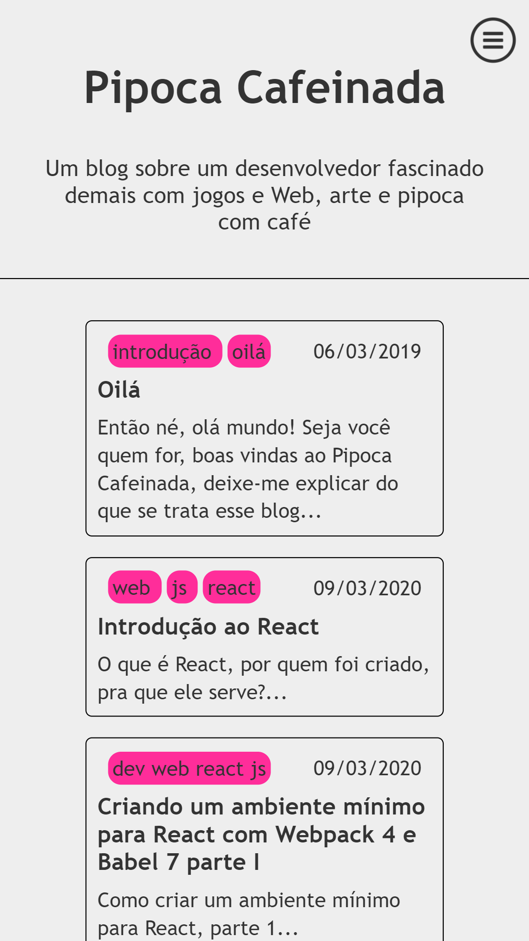 Pipoca Cafeinada icon