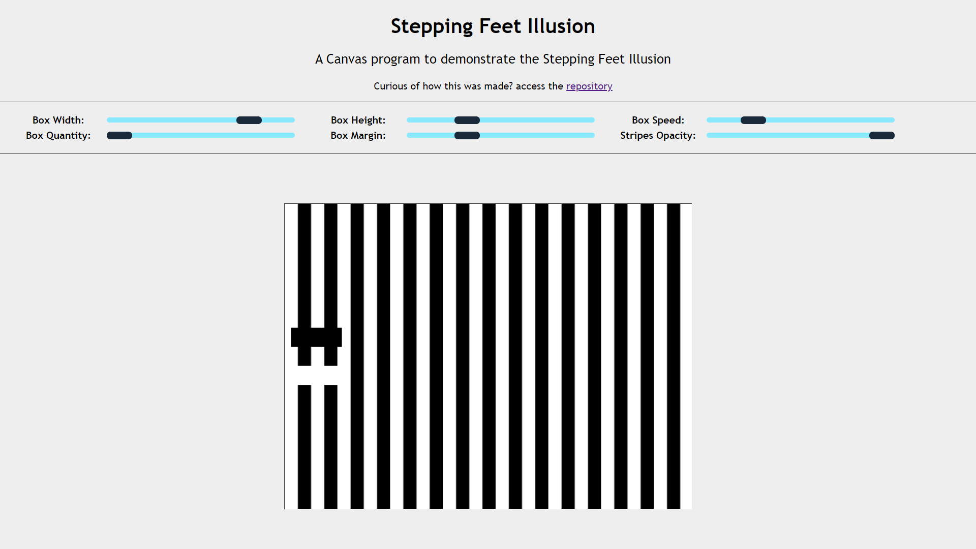 Image 2 - Stepping feet Illusion